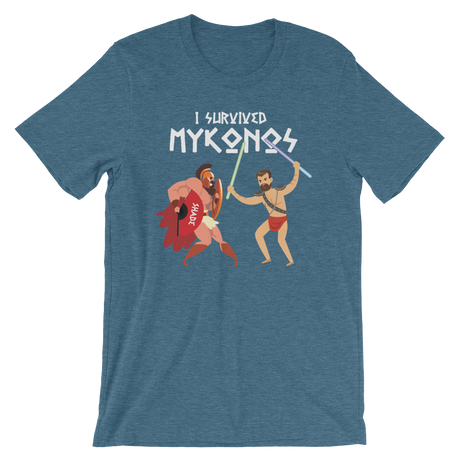 I Survived Mykonos-T-Shirts-Swish Embassy