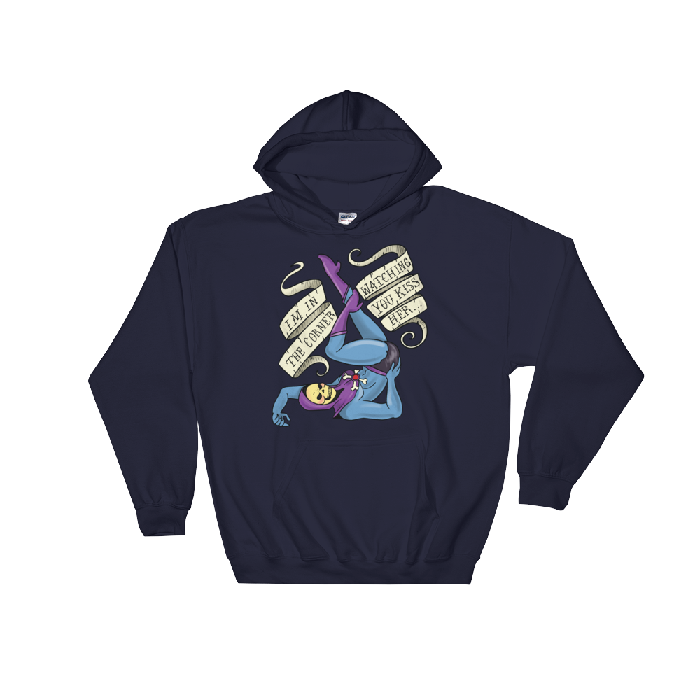 I'm in the Corner Watching You Kiss Her (Hoodie)-Hoodie-Swish Embassy