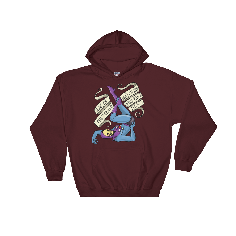 I'm in the Corner Watching You Kiss Her (Hoodie)-Hoodie-Swish Embassy