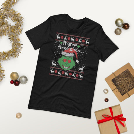 It Grew 3 Sizes (Ugly Christmas)-Ugly Christmas Apparel-Swish Embassy