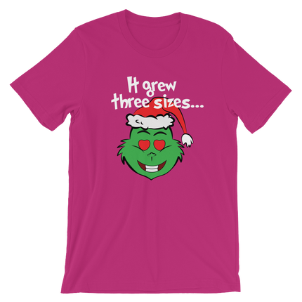 It Grew Three Sizes-Christmas T-Shirts-Swish Embassy