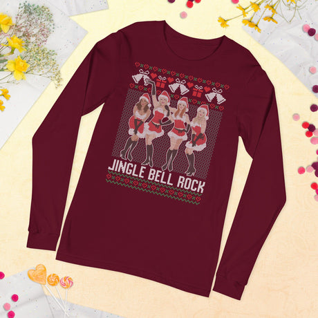Jingle Bell Rock (Ugly Christmas)-Christmas T-Shirts-Swish Embassy