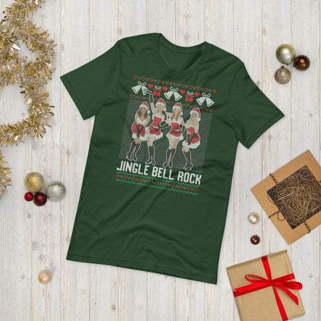 Jingle Bell Rock (Ugly Christmas)-Christmas T-Shirts-Swish Embassy