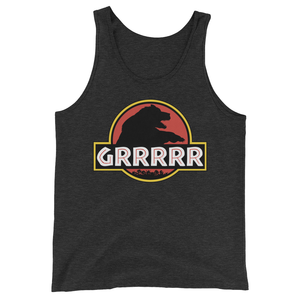 Jurassic Bear (Tank Top)-Tank Top-Swish Embassy