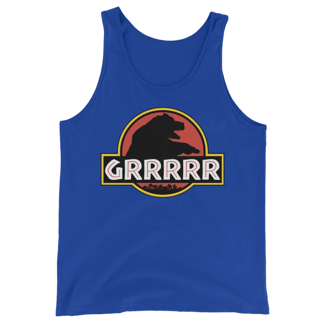 Jurassic Bear (Tank Top)-Tank Top-Swish Embassy