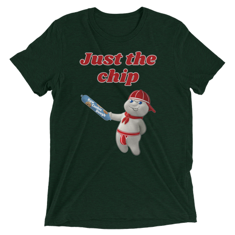 Just the chip (Retail Triblend)-Triblend T-Shirt-Swish Embassy