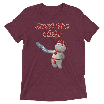 Just the chip (Retail Triblend)-Triblend T-Shirt-Swish Embassy
