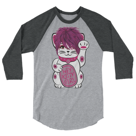 Kitty Girl (Raglan)-Raglan-Swish Embassy