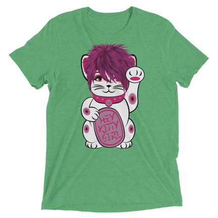 Kitty Girl (Retail Triblend)-Triblend T-Shirt-Swish Embassy