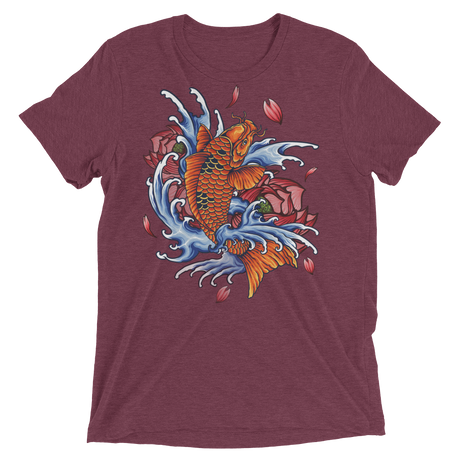 Koi (Retail Triblend)-Triblend T-Shirt-Swish Embassy