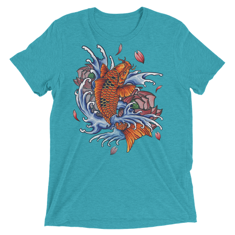 Koi (Retail Triblend)-Triblend T-Shirt-Swish Embassy