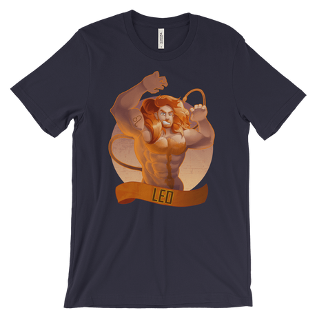 Leo (Zodiac)-T-Shirts-Swish Embassy