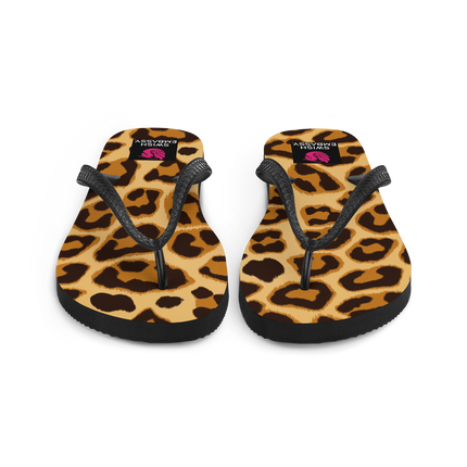 Leopard (Flip Flops)-Flip Flops-Swish Embassy