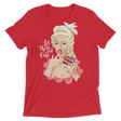 Let Them Eat Cake (Retail Triblend)-Triblend T-Shirt-Swish Embassy