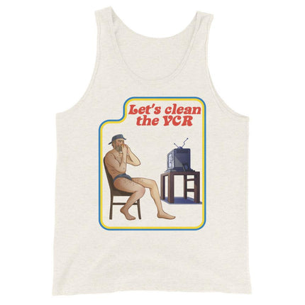 Let's Clean the VCR (Tank Top)-Tank Top-Swish Embassy
