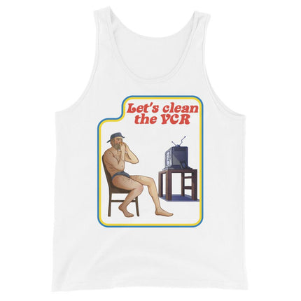 Let's Clean the VCR (Tank Top)-Tank Top-Swish Embassy