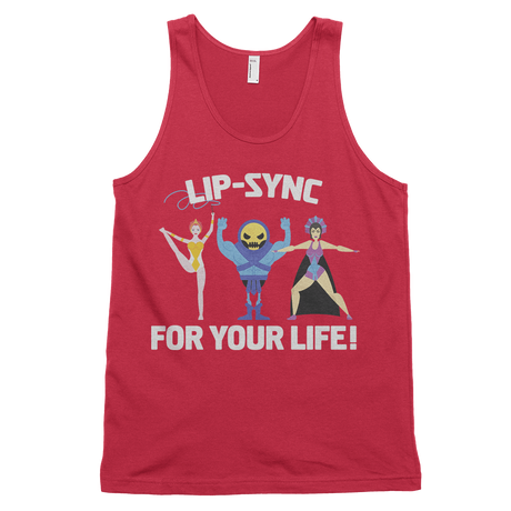 Lip-Sync For Your Life (Tank Top)-Tank Top-Swish Embassy