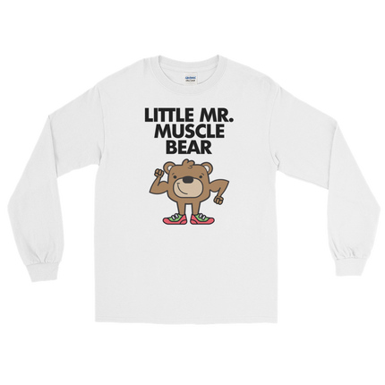 Little Mr. Musclebear (Long Sleeve)-Long Sleeve-Swish Embassy