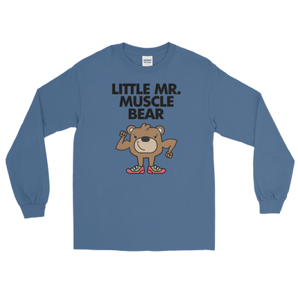Little Mr. Musclebear (Long Sleeve)-Long Sleeve-Swish Embassy