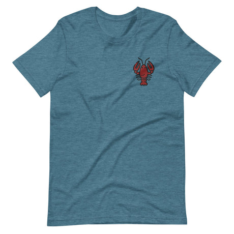 Lobster (Embroidered)-T-Shirts-Swish Embassy