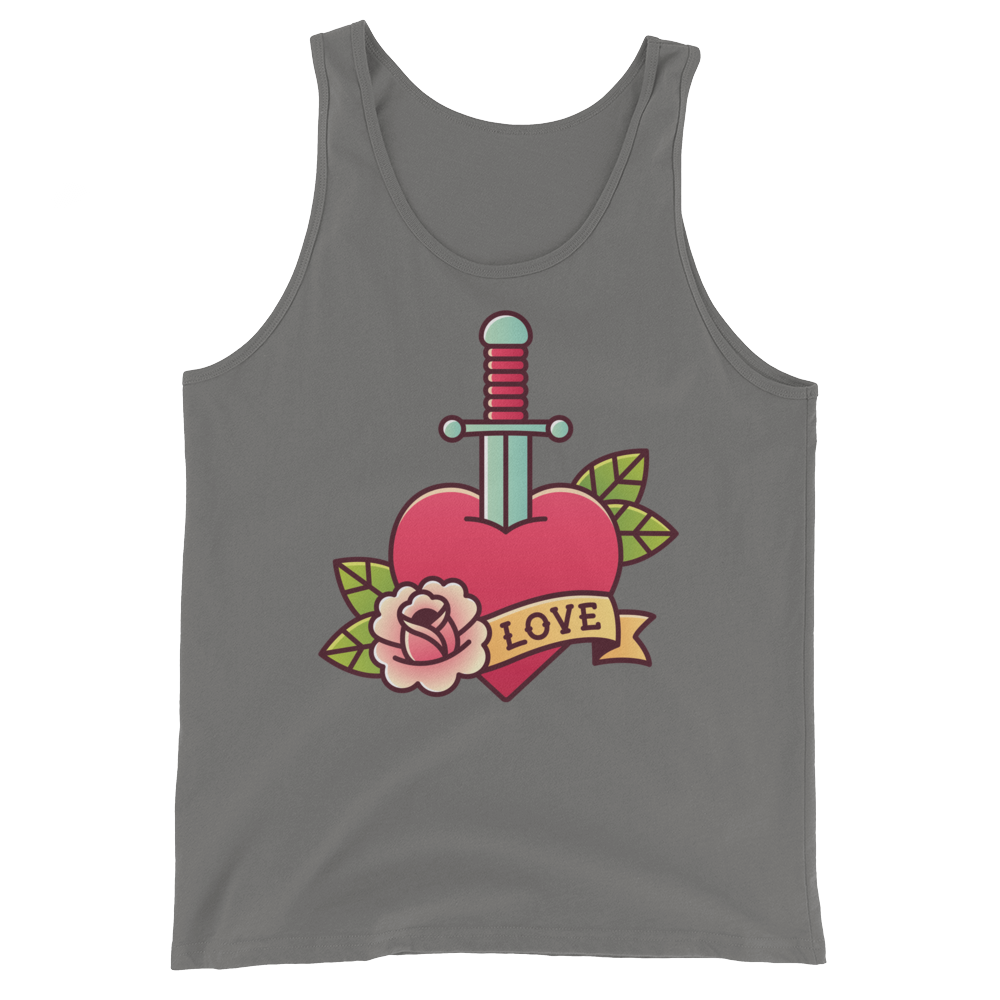 Love (Tank Top)-Tank Top-Swish Embassy