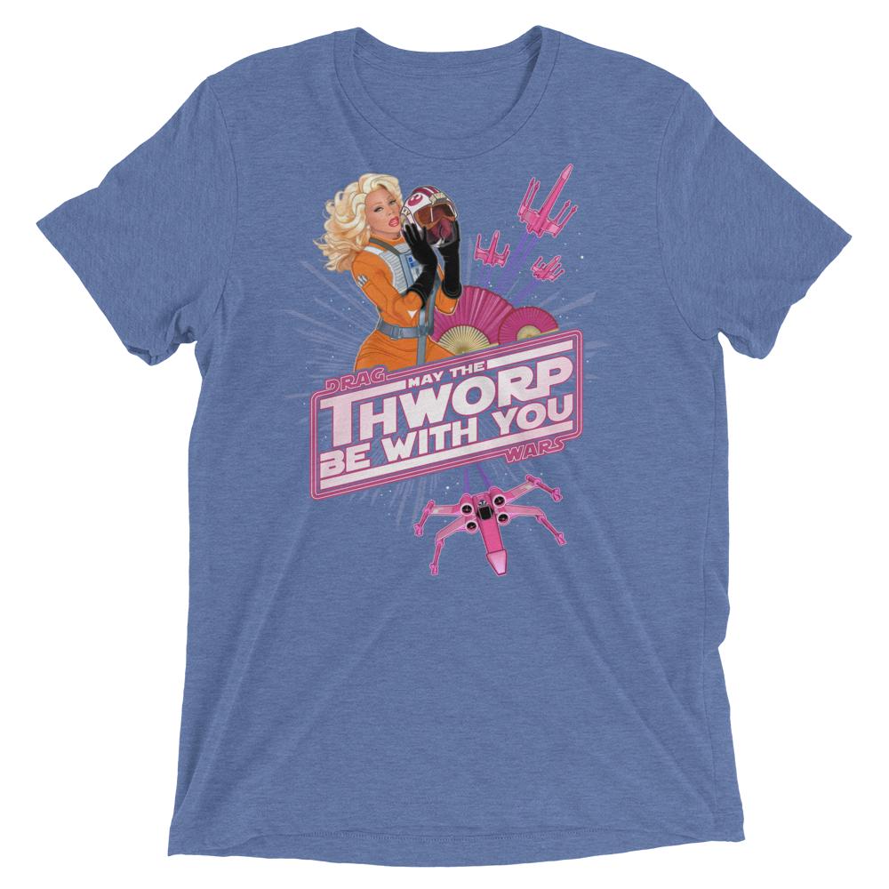 May the Thworp Be With You (Retail Triblend)-Triblend T-Shirt-Swish Embassy