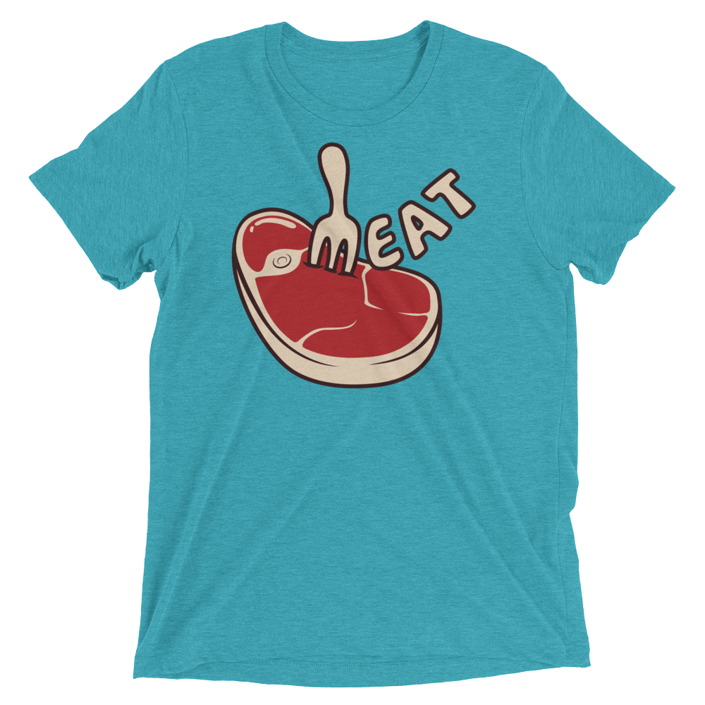 Meat (Retail Triblend)-Triblend T-Shirt-Swish Embassy