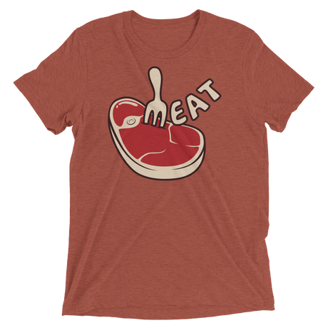 Meat (Retail Triblend)-Triblend T-Shirt-Swish Embassy