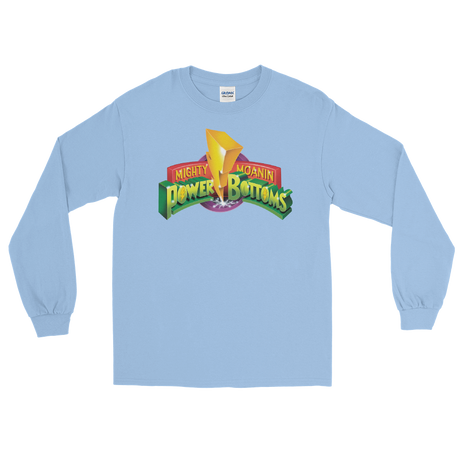 Mighty Moanin' Power Bottoms (Long Sleeve)-Long Sleeve-Swish Embassy