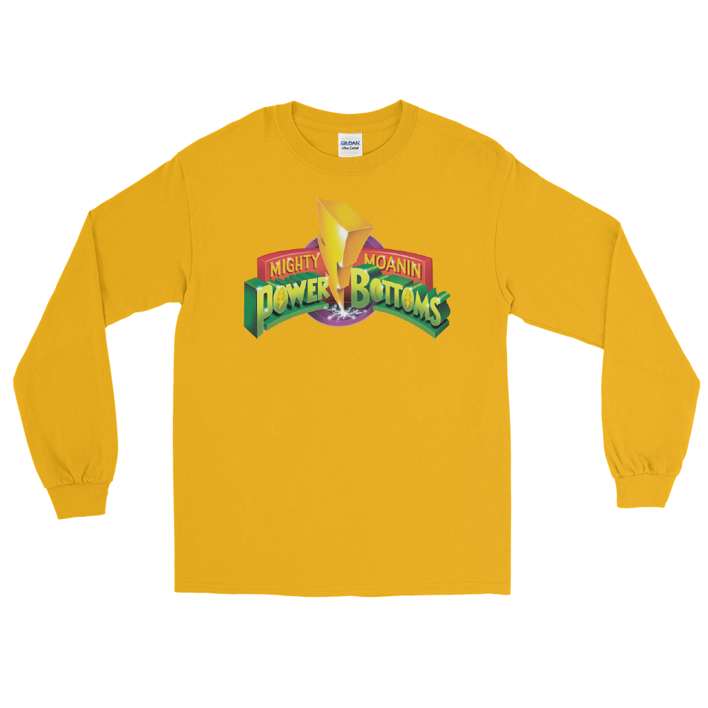 Mighty Moanin' Power Bottoms (Long Sleeve)-Long Sleeve-Swish Embassy