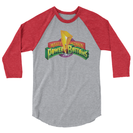 Mighty Moanin' Power Bottoms (Raglan)-Raglan-Swish Embassy