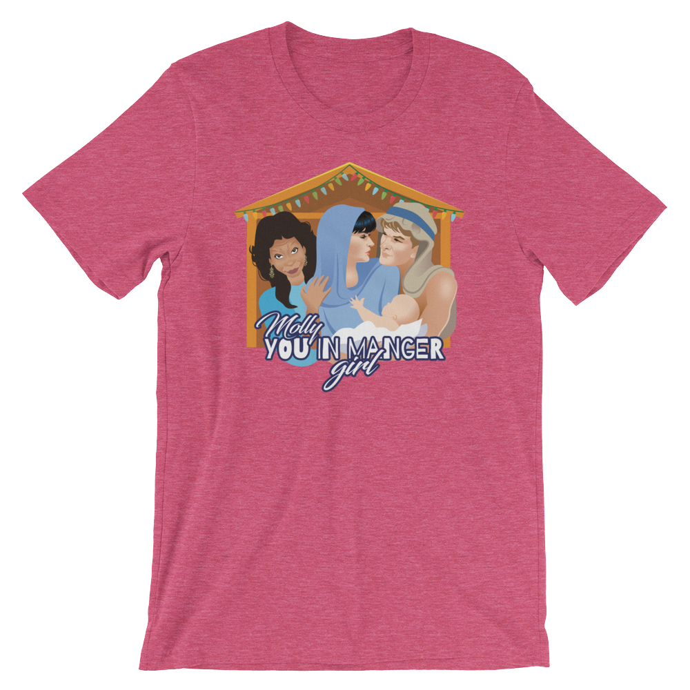 Molly, you in manger girl!-Christmas T-Shirts-Swish Embassy