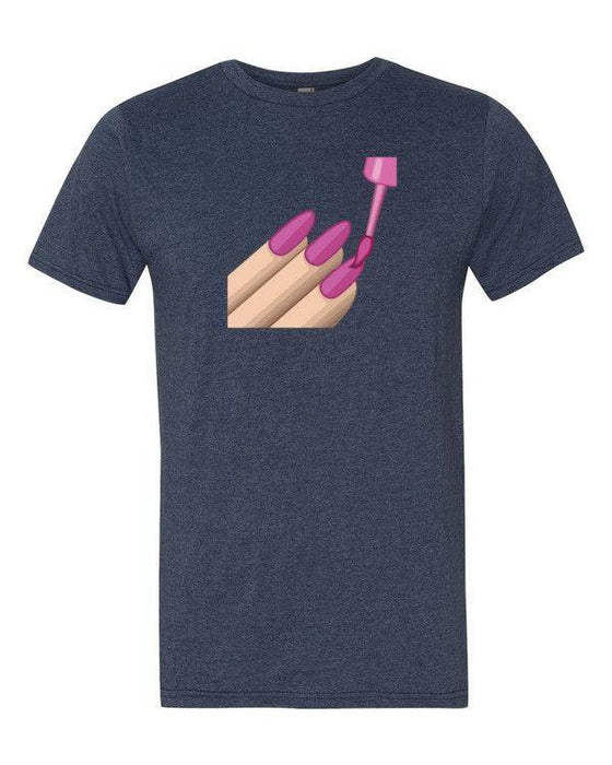 Nail Polish Emoji-T-Shirts-Swish Embassy