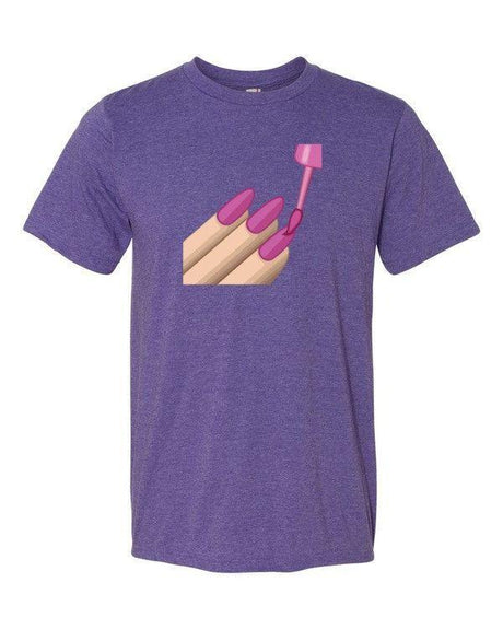 Nail Polish Emoji-T-Shirts-Swish Embassy