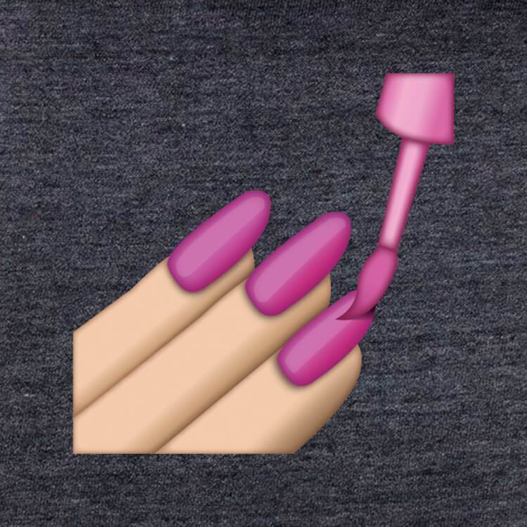 💅🏿 Nail Polish: Dark Skin Tone Emoji