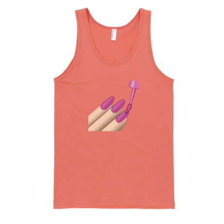 Nail Polish Emoji Tank-Tank Top-Swish Embassy