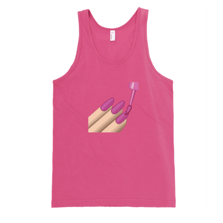 Nail Polish Emoji Tank-Tank Top-Swish Embassy