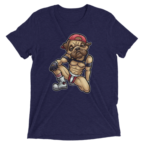 Nasty Pug (Retail Triblend)-Triblend T-Shirt-Swish Embassy