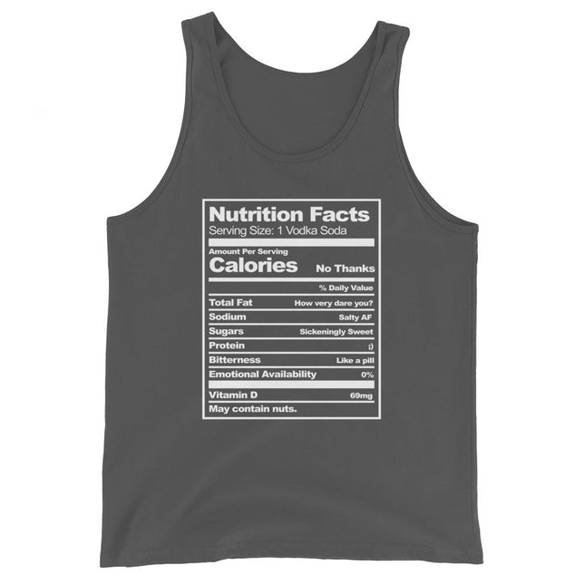 Nutritional Facts (Tank Top)-Tank Top-Swish Embassy