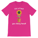 Out of bed you daisy head!-T-Shirts-Swish Embassy