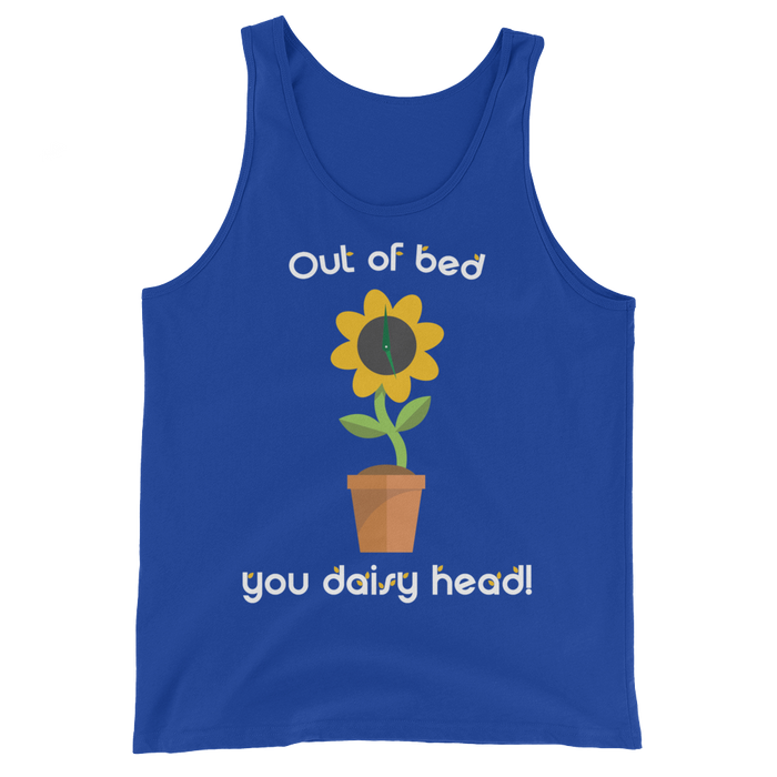 Out of bed you daisy head (Tank Top)-Tank Top-Swish Embassy