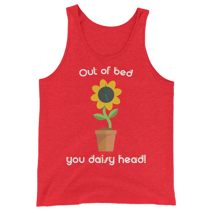 Out of bed you daisy head (Tank Top)-Tank Top-Swish Embassy