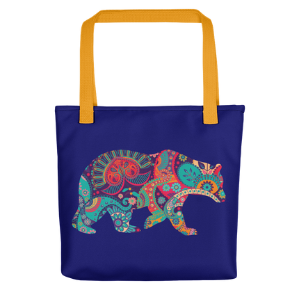 Paisley Bear (Bag)-Bags-Swish Embassy