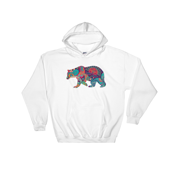 Hoodie sweatshirt Paisley Teddy Bear