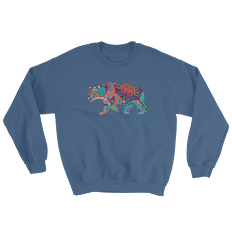 Paisley Bear (Long Sleeve)-Long Sleeve-Swish Embassy