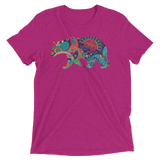 Paisley Bear (Retail Triblend)-Triblend T-Shirt-Swish Embassy