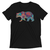 Paisley Bear (Retail Triblend)-Triblend T-Shirt-Swish Embassy