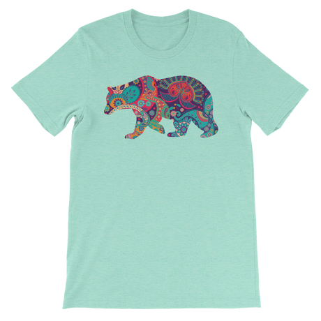 Paisley Bear-T-Shirts-Swish Embassy