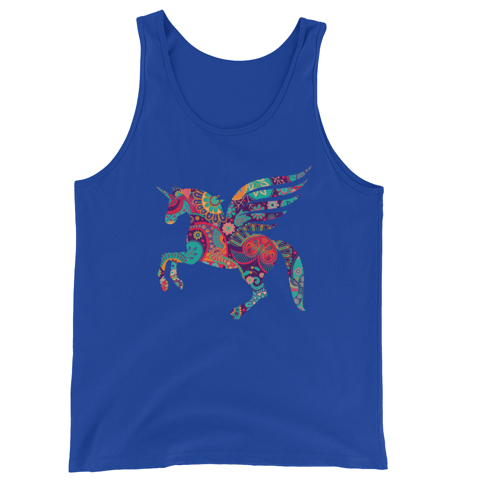 Paisley Pegacorn (Tank Top)-Tank Top-Swish Embassy