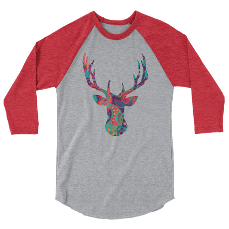 Paisley Stag (Raglan)-Raglan-Swish Embassy